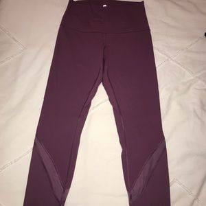 Wunder Under, scalloped, high rise tight